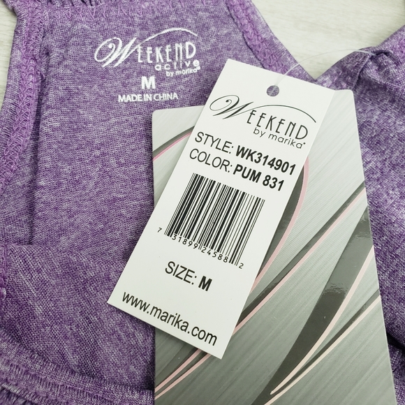 NEW Marika Weekend Active Racerback Tank Top sz S - Picture 9 of 12